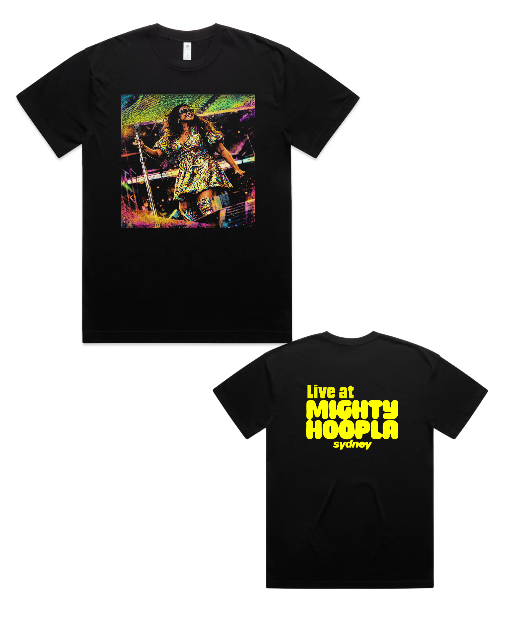 Jessica Mauboy | Might Hoopla Unisex Oversized T Shirt